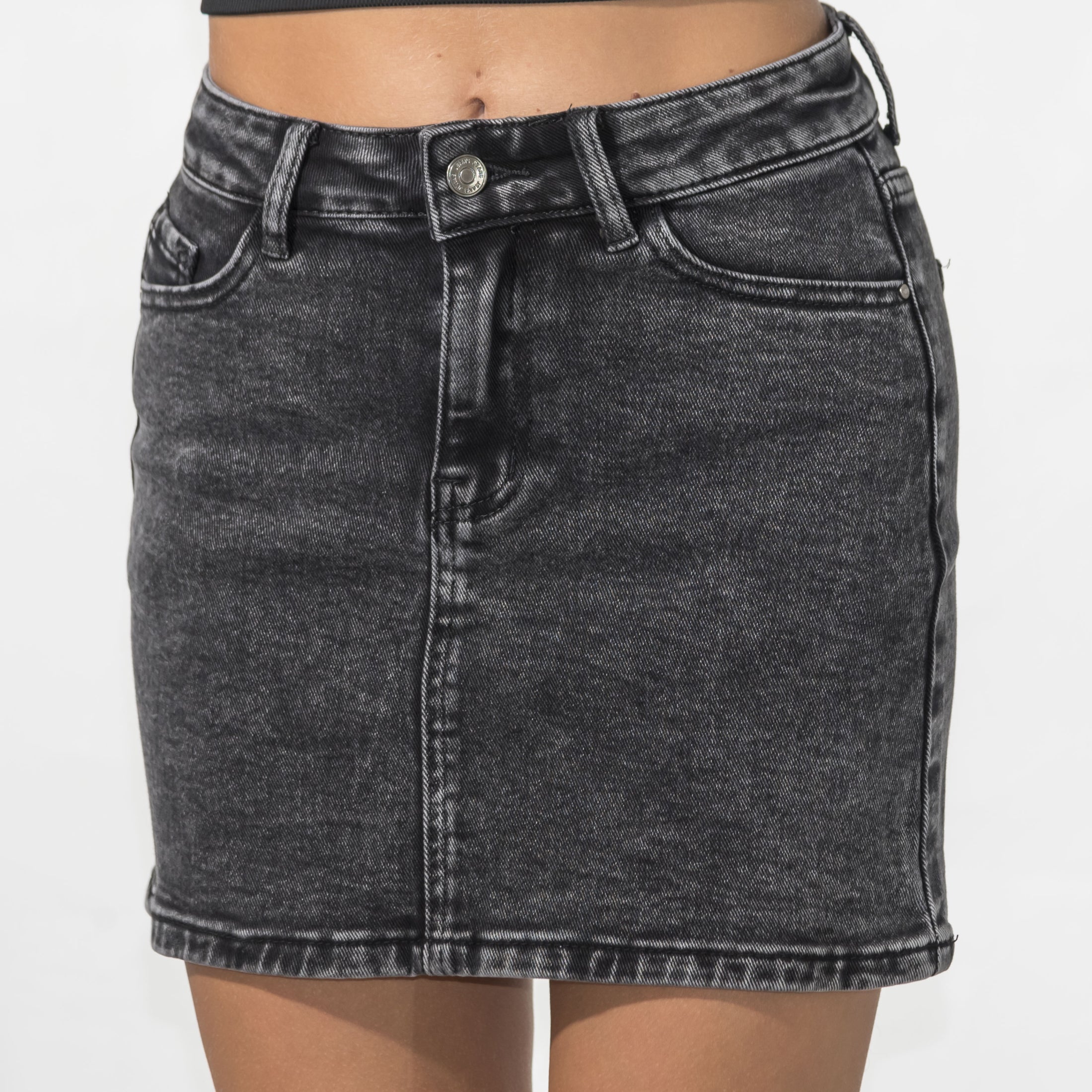 Minigonna jeans elasticizzata on sale