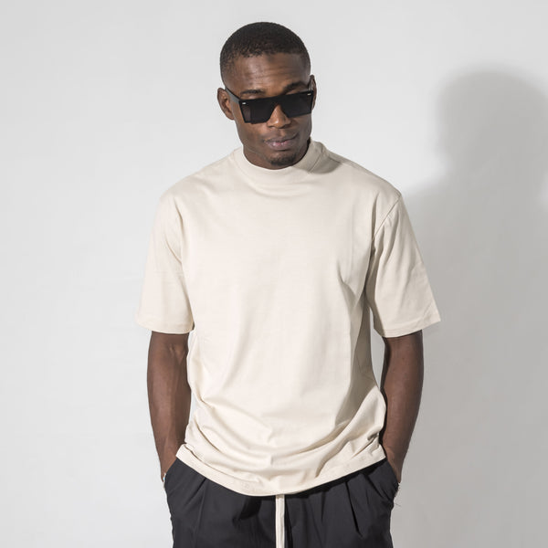 0580303 - T-shirt Basic Con Collo A Lupetto