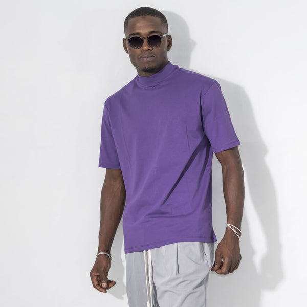 0580303M - Tshirt Con Collo A Lupetto