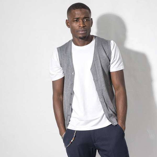 08MY3102 . Gilet In Filo