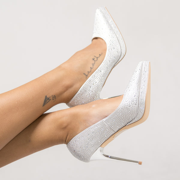 Décolleté Doppio Fondo In Strass