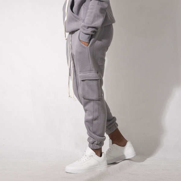 05DC2026 - Pantalone Cargo In Felpa