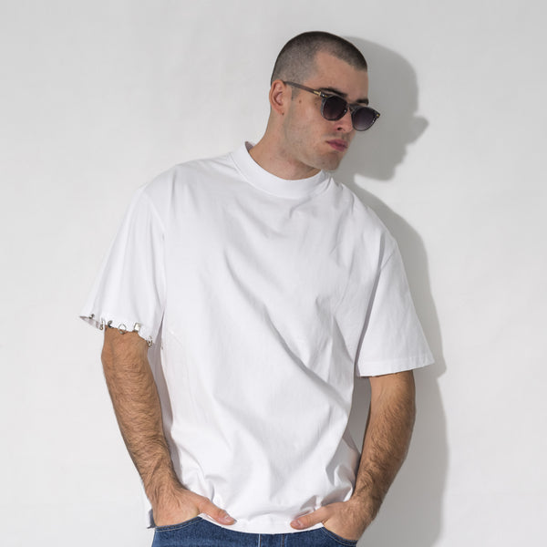 T-Shirt Oversize Con Dettaglio  Metal