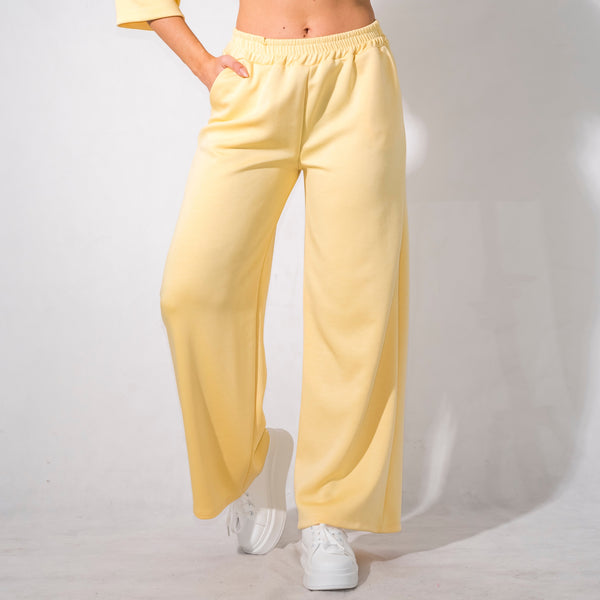 Pantalone Palazzo In Misto Viscosa