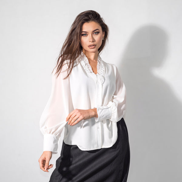 Camicia Con Rouches
