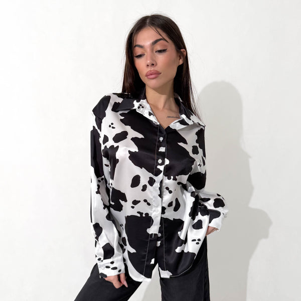 Camicia Raso Cow