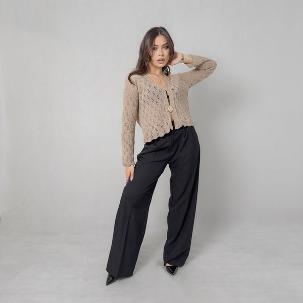 Cardigan Due Bottoni