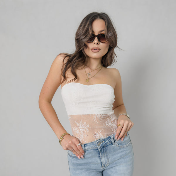 Body In Tulle E Pizzo