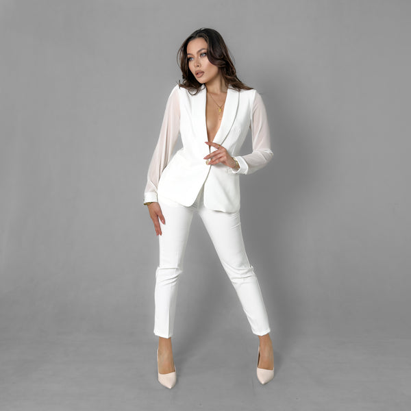 Completo Con Inserti In Georgette