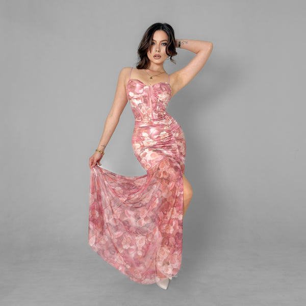 Abito Con Gonna In Tulle