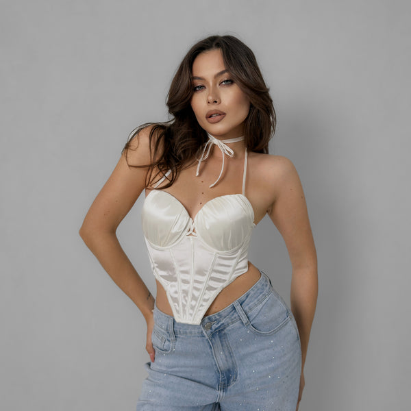 Bustier In Raso