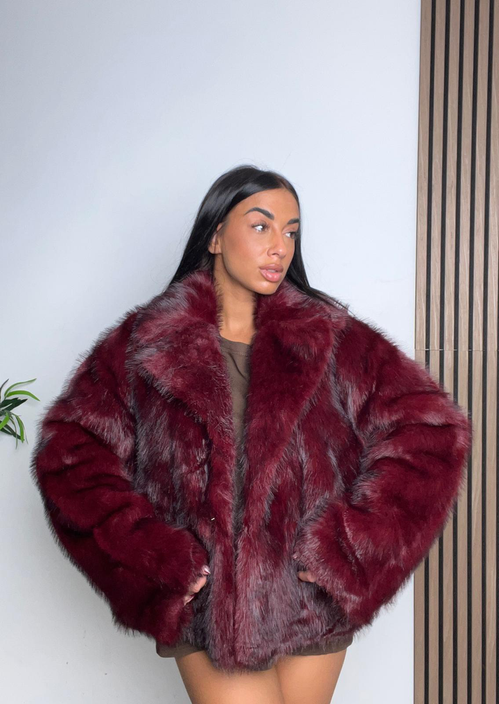 PELLICCIA AMIE|Colore:Bordeaux