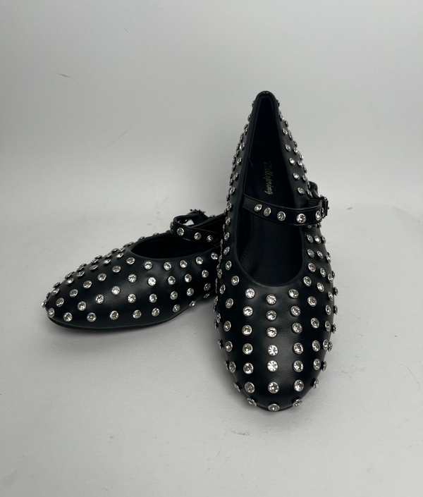 BALLERINA STRASS|Colore:Nero