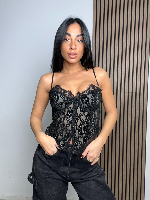 TOP PIZZO|Colore:Nero