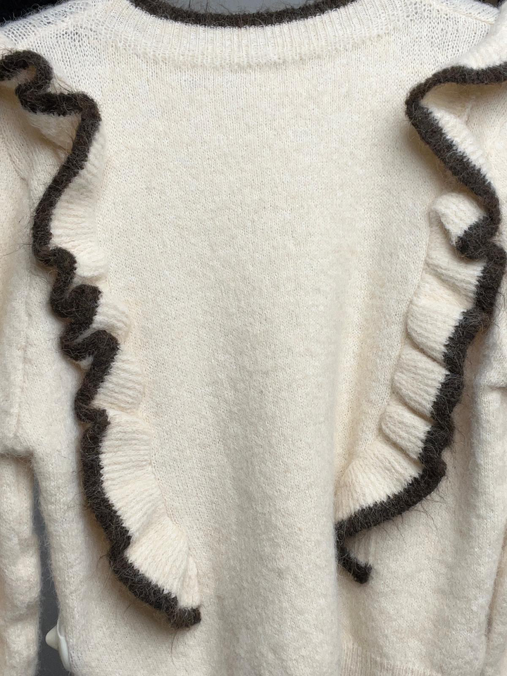 MAGLIA PARTICULAR|Colore:Panna