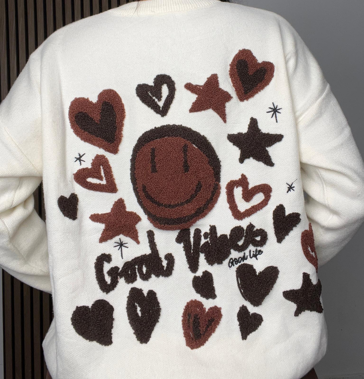 MAGLIA SMILE |Colore:Beige