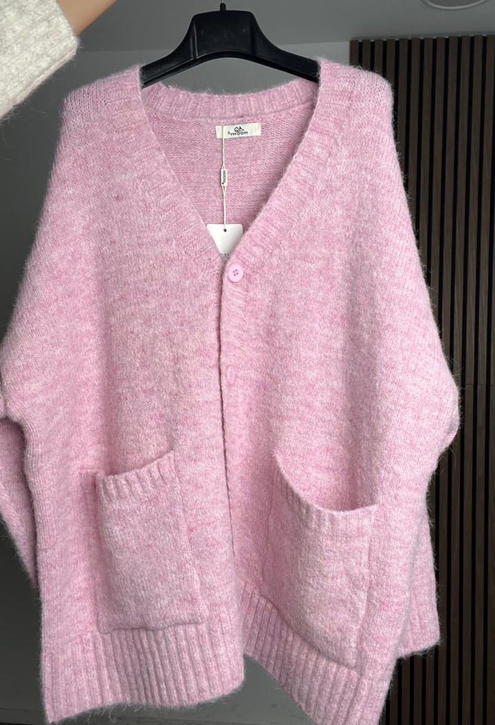 CARDIGAN HOOPE|Colore:Rosa