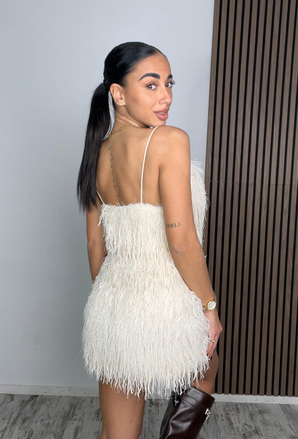 ABITO STRUZZO|Colore:Panna