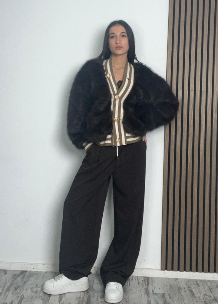 PANTALONE ROSS|Colore:Moro