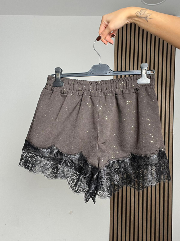 SHORT SHINE|Colore:Moro